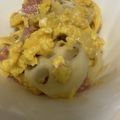 umeka☆'s cooksnap of when they made 蓮根とベーコンの卵炒め.