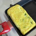 kikuety's cooksnap of when they made ねぎの卵焼き.