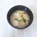 スタイリッシュママ's cooksnap of when they made 今宵の味噌汁/豆腐と油揚げ.