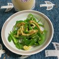 ankotetu's cooksnap of when they made 肉なし 塩麹チンジャオ.