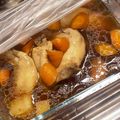 はっぴーゆりもん＊'s cooksnap of when they made 炊飯器で手羽先の甘辛煮込み.