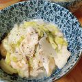 かわゆう1211's cooksnap of when they made 鶏ももと白菜の生姜スープ.