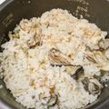左手クッキング✋'s cooksnap of when they made 牡蠣ごはん.
