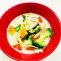 あっこ姉's cooksnap of when they made たっぷり野菜ときのこの豆乳スープ.