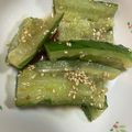 ayayoi's cooksnap of when they made ３分！大人の弁当♬たたききゅうりの中華風.
