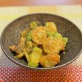 ちゃぴ♥'s cooksnap of when they made アボカドと海老のマヨ醤油炒め.