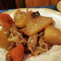 ダッフィーニーうに's cooksnap of when they made 豚バラ大根にんじんの青唐辛子入り甘辛煮.