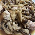 yomo1229's cooksnap of when they made 鶏もも肉としめじの梅煮.