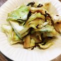 ばたみそーぱん☆'s cooksnap of when they made やみつきっっ！！簡単キャベツの塩昆布和え.