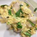 じゅりとめい's cooksnap of when they made 話題入り♡やわらかい♡鶏胸のニラたま焼き.