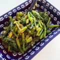 kindli's cooksnap of when they made 大根の葉(かぶの葉)で簡単ナムル.