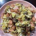ＭＩ−ＳＡＮ's cooksnap of when they made カレー粉だけ★しめじとウインナーの卵炒め.