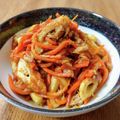 やなぎだまこ's cooksnap of when they made 人参ちくわのツナカレー炒め.