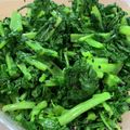 ポメちょん's cooksnap of when they made 【簡単】大根の葉のナムル.