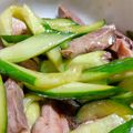 ヨッシーだなも's cooksnap of when they made 豚ハツきゅうり.