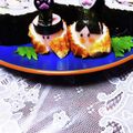 めみたん☆'s cooksnap of when they made ひな祭り♡竹輪と魚ニソで！雛人形♡.