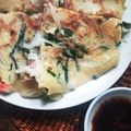ふか谷's cooksnap of when they made 簡単♫たこ焼き粉でチヂミ.