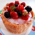 nyapple's cooksnap of when they made 二人用クリスマスケーキ★苺ムースケーキ.