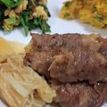 yukoko☆'s cooksnap of when they made 弁当おかず＠えのきの牛肉巻き～すき焼き味.