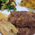 yukoko☆'s cooksnap of when they made 弁当おかず＠えのきの牛肉巻き～すき焼き味.