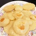 こうめさん♪'s cooksnap of when they made パンケーキ＊離乳食後期手づかみメニュー.
