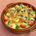 島子☆'s cooksnap of when they made 豆腐とトマトささ身のコンソメグラタン.