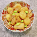 コムギ大好き's cooksnap of when they made 冷凍里いもで簡単に！鷄肉と里いもの煮物.