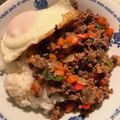 匡史さん's cooksnap of when they made ＊簡単タイ料理＊野菜たっぷりガパオライス.