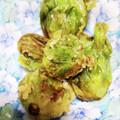 クック3D63YZ☆'s cooksnap of when they made ふきのとうの下処理方法&天ぷら.