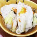 クックM96XDX☆'s cooksnap of when they made 簡単鍋で煮るだけ！水餃子の鶏ガラスープ.