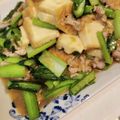 サキクック꙳★'s cooksnap of when they made 厚揚げ・豚こま・ピリ辛味噌の炒め煮.