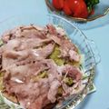 ＠ももこ's cooksnap of when they made レンジでチン　豚肉とキャベ・レタ蒸し.