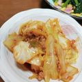 あひはむ's cooksnap of when they made 春キャベツと挽肉のコチュジャン炒め.