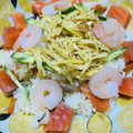 ♪ひつじ's cooksnap of when they made 簡単＆節約五目ちらし寿司の具☆作り方.