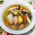 にきけん's cooksnap of when they made お豆入りコンソメスープ.