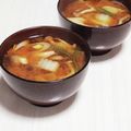 ぱふ♪'s cooksnap of when they made 白菜・しめじ・白ねぎのみそ汁.