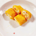 みぽぽ37's cooksnap of when they made スライスチーズと鮭フレークの卵焼き.