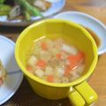 taruママ's cooksnap of when they made サイコロスープ☆.