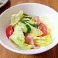 やなぎだまこ's cooksnap of when they made ハムと生野菜のサラダ.