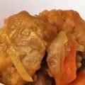 ☆ごはんできた☆'s cooksnap of when they made 唐揚げとパプリカの甘酢あん.