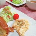 イベ長's cooksnap of when they made ウチんちの＊スクランブルエッグ＊マヨ仕立.