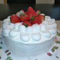 ほか弁ママ's cooksnap of when they made デコレーションケーキ♡綺麗にナッペしよう.