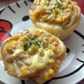 なっちゅちゅん's cooksnap of when they made 簡単♡ホットケーキミックスでおかずパン♡.