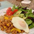 onaomi's cooksnap of when they made 豚ひき肉のピリ辛炒め　ガパオライス風.