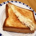 summer813's cooksnap of when they made ガリペパ！ツナメルトトースト.