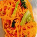 ☆ERI0702☆'s cooksnap of when they made 簡単で栄養満点！小松菜とにんじんのナムル.