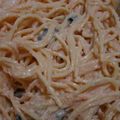 あみんちゅ's cooksnap of when they made 明太子と青じそのクリームパスタ.