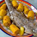 Moggieneko's cooksnap of when they made お魚丸ごとオーブン焼き.
