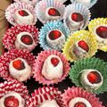 ふこたろう's cooksnap of when they made 苺大福☆苺姫 （ぎゅうひ生地）.