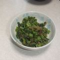 きらり流れ星's cooksnap of when they made ★ご飯がススム＊大根葉のゴマ油炒め＊♪.